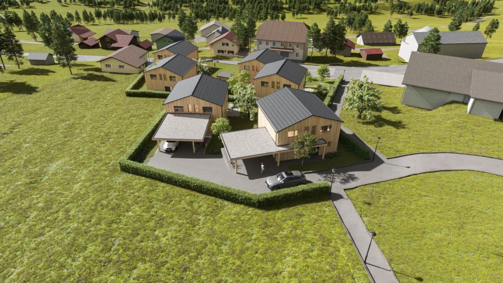 Projekt Immobilien Pré Paroz - Ihr Traumhaus aus regionalem Holz! -  Bild 5
