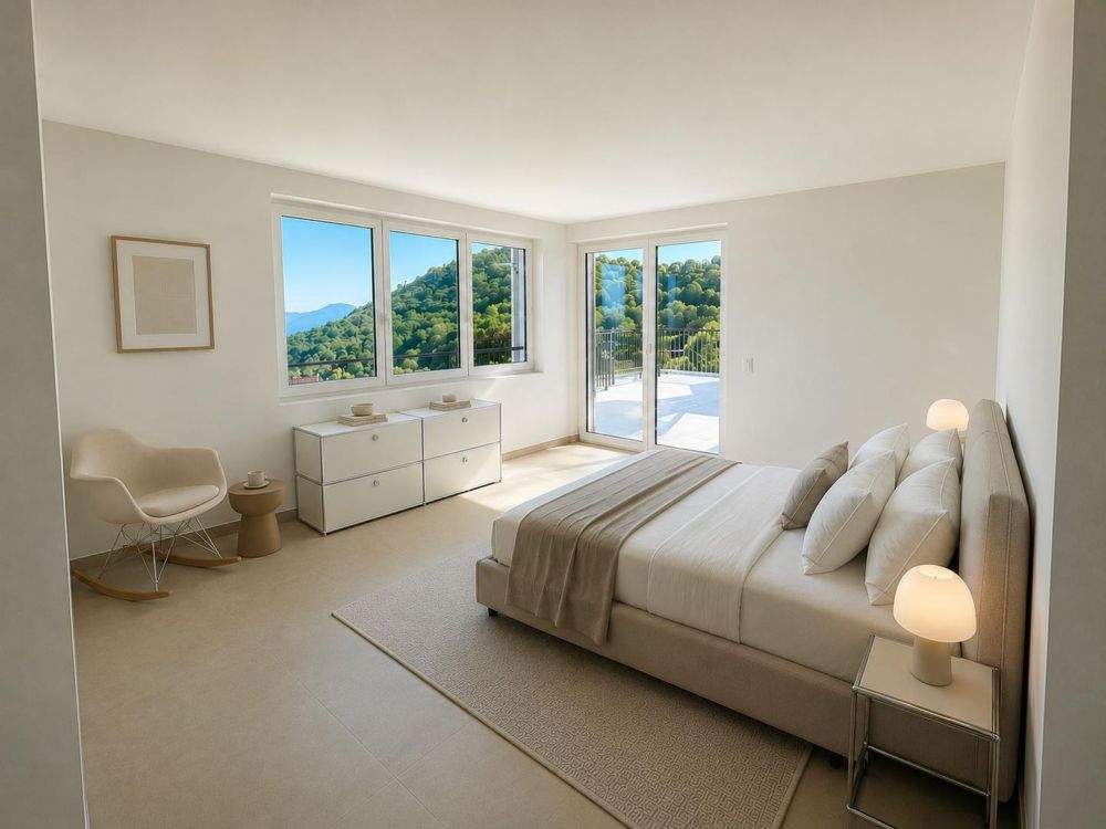 Cademario – Exklusive Villa mit Pool und spektakulärer Seesicht -  Bild 11