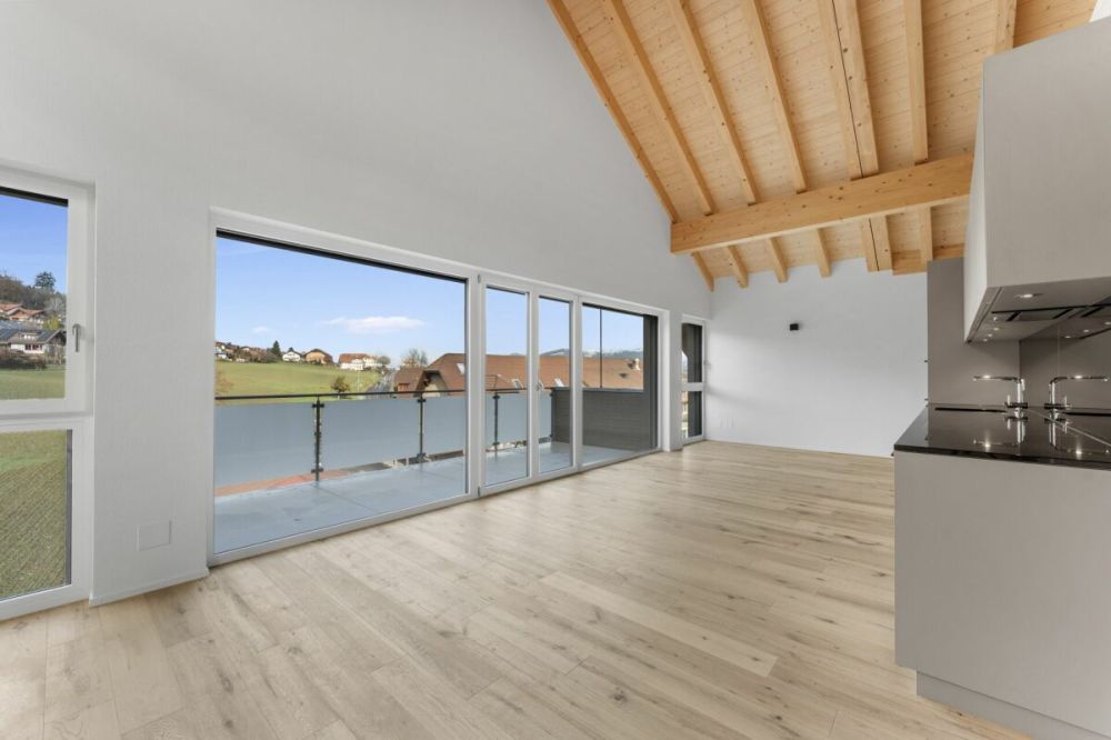 Highlight: Helle und offene 3.5-Zimmer Dachwohnung in Mühlethurnen inkl. Einstelhallenplatz - Bild 7