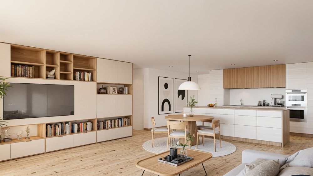 Moderne 3.5-Zimmer-Neubauwohnung mit Balkon in Studen -  Bild 4