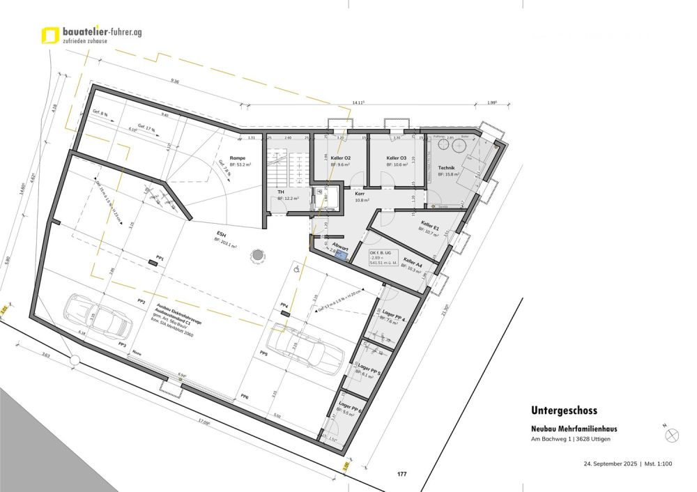 3.5 Zimmer - Eigentumswohnung am Bachweg in Uttigen ... - Bild 6