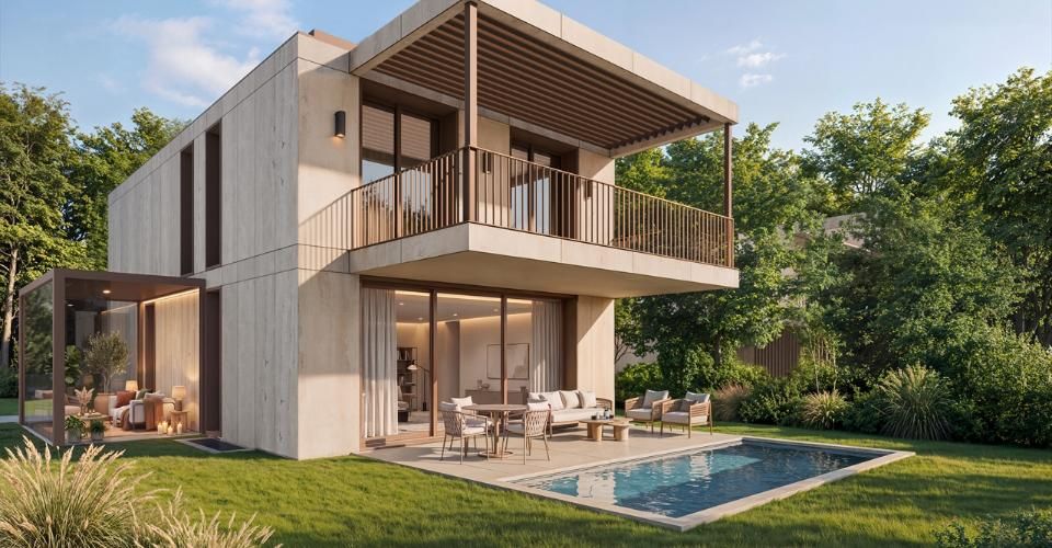 Les Jardins du Lac | Vésenaz - Villa 7 pièces - image - 1