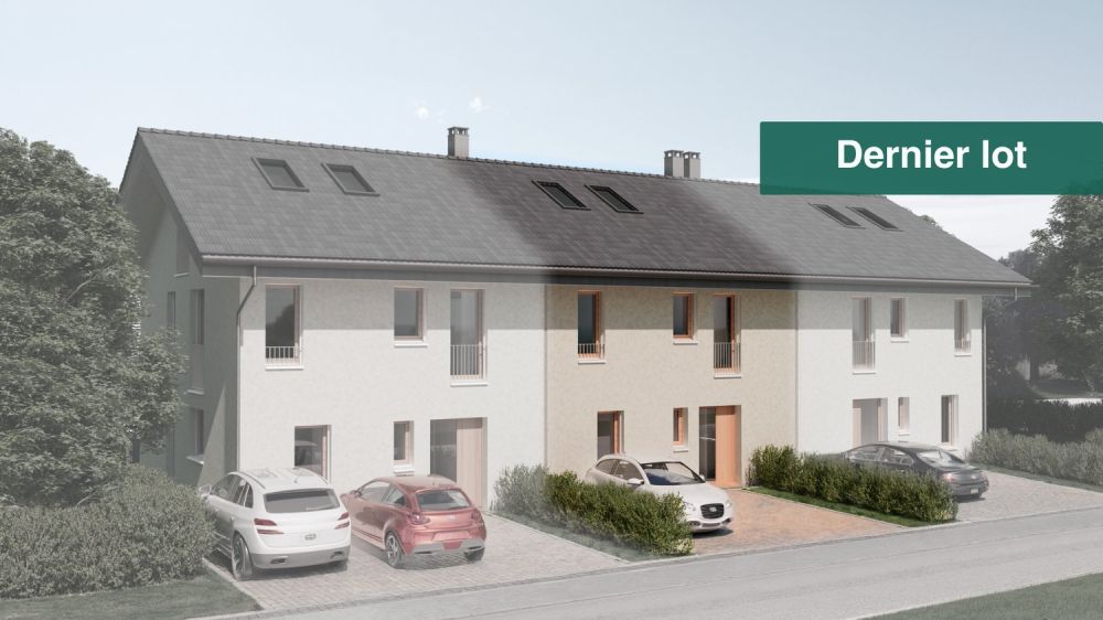 Maison mitoyenne neuve de 5.5 pièces à Marsens – dernier lot - permis de construire en force! -  Bild 3