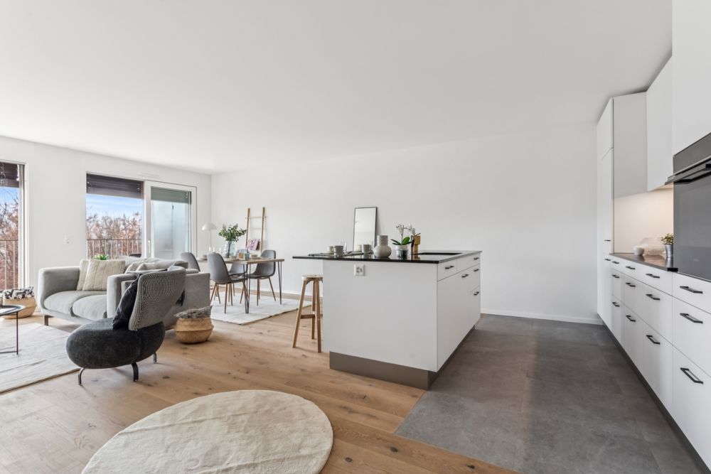 Appartement de 3.5 pièces au rez-de-chaussée Glâne 111 - Bild 4