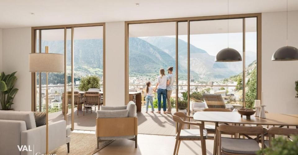 Moderne Wohnung mit Panoramablick in bevorzugter Lage - Appartement 4.5 pièces - image - 2