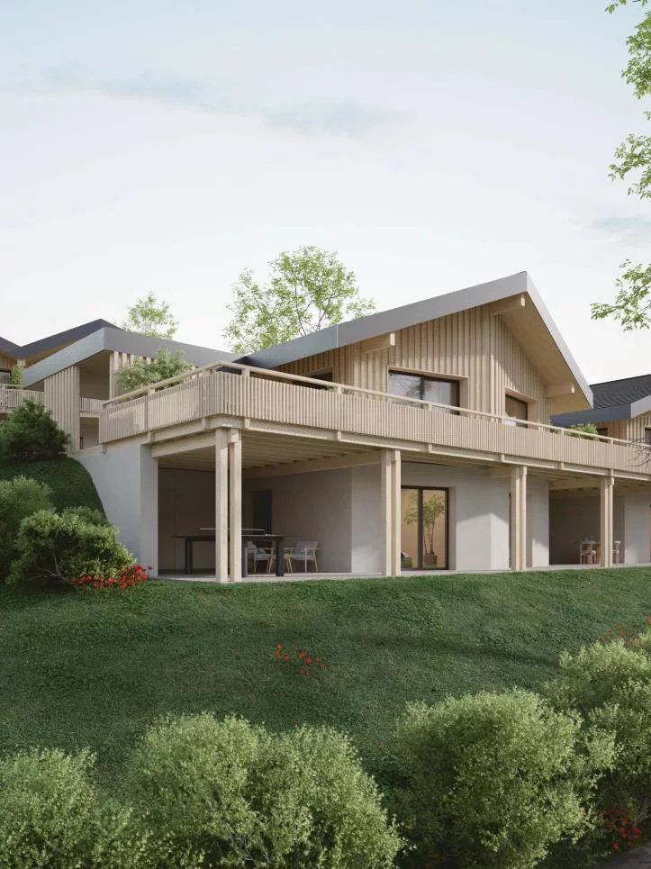 Chalets contemporains à Mollens Promotion Les Martelles - Bild 3