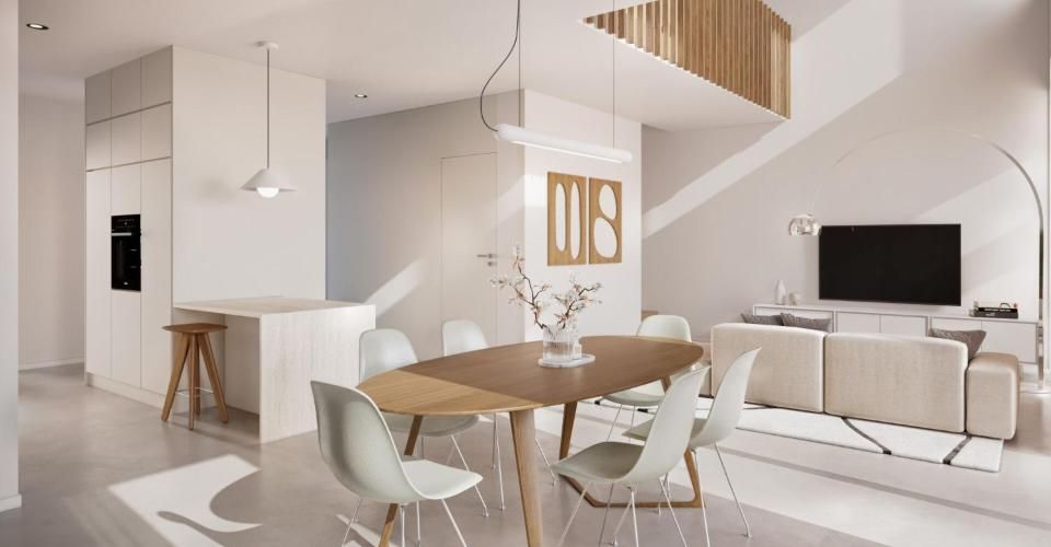 Au Bord des Berges - Villa mitoyenne de 4,5 pièces aux lignes élégantes et lumineuses - Maison contiguë 4.5 pièces - image - 5