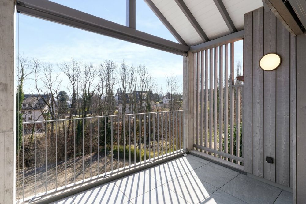 Appartement de 4,5 pièces La Chenalleta St-Aubin (FR) - Balcon - 4.5 pièces