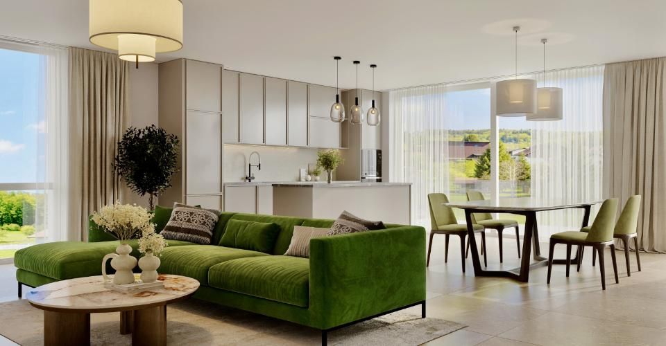 NOUVEAU l Lot 5 1er nv - Résidence PPE "Fouârdze" à Remaufens - Appartement 4.5 pièces - image - 3