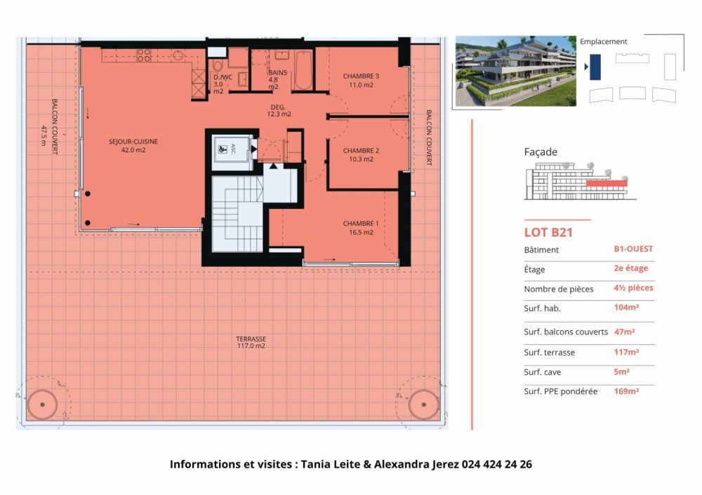 Luxuriöse 4.5-Zimmer-Wohnung mit Terrasse und privatem Aufzug -  Bild 12