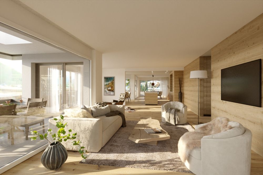 3 1/2- ATTIKA ZWEITWOHNUNG ABELIA, NEUBAU, NR. 1A.31 - Visualisierung