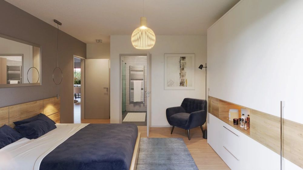 Zu Verkaufen 5-Zimmer-Wohnung im 1. Stock in Veyrier 35 m² Loggia -  Bild 6