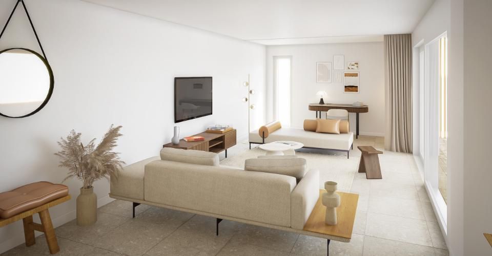 Appartement de 3.5 pièces au rez-de-chaussée - Appartement 3.5 pièces - image - 2