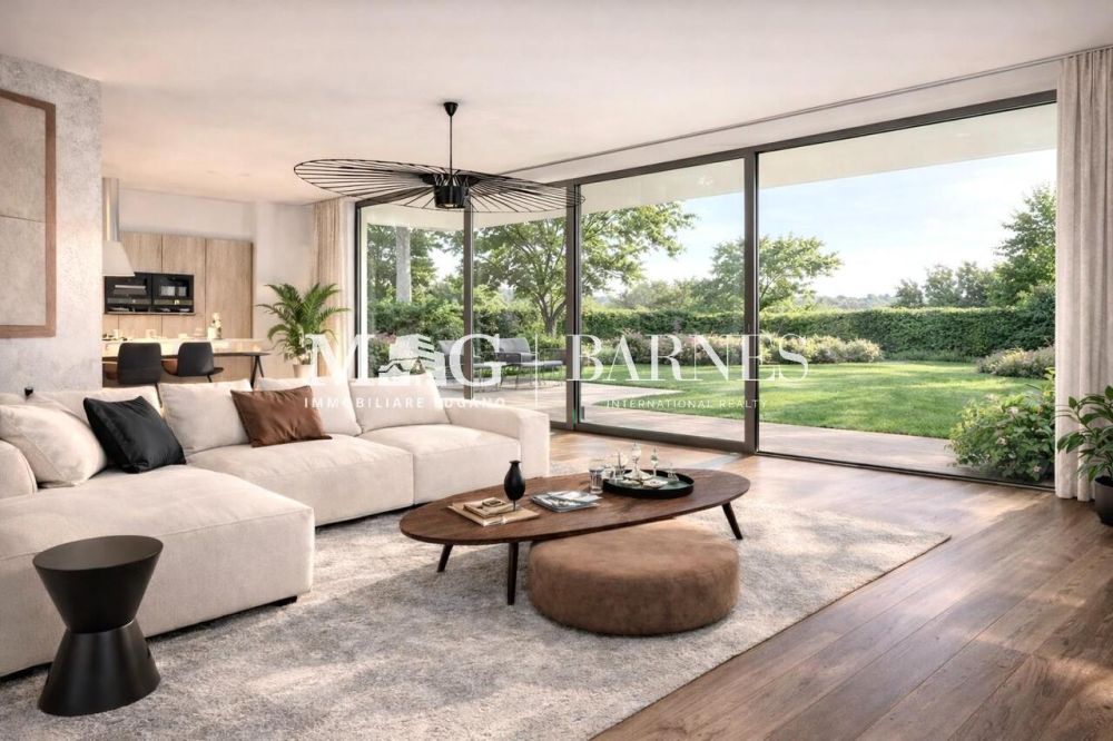 Gentilino, Collina d'Oro - Nuovo appartamento 5.5 locali con giardino - Bild 5