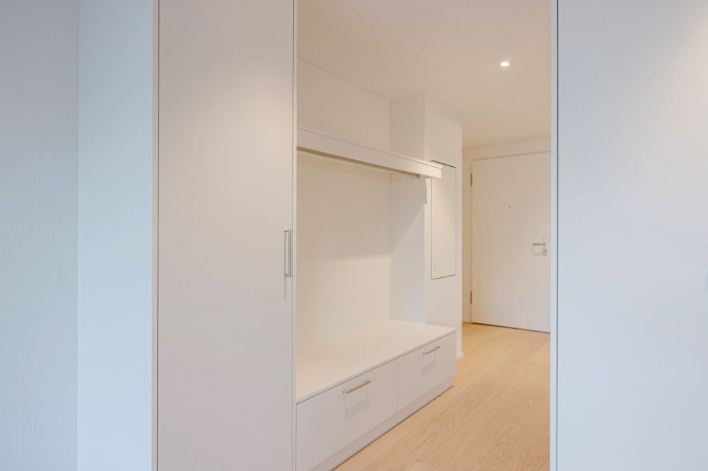 Neubauprojekt Gassu  hochwertige Eigentumswohnungen in Domat/Ems, sofort bezugsbereit - Eingang