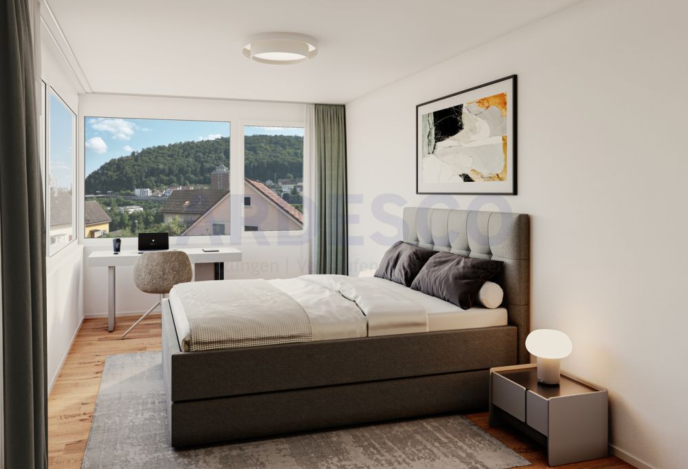 Gartentraum / Ihr neues Zuhause auf Sommer! - Zimmer mit Schlafbereich und Arbeitsplatz