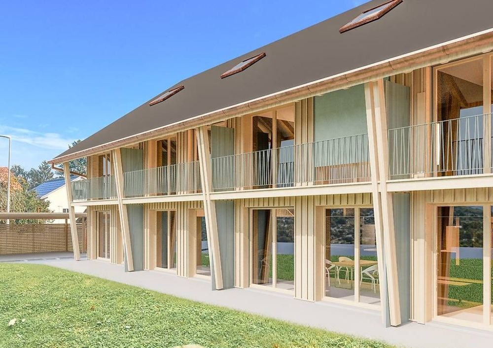 Neubau von 4 Eigentumseinheiten, REFH in Finsterhennen -  Bild 2