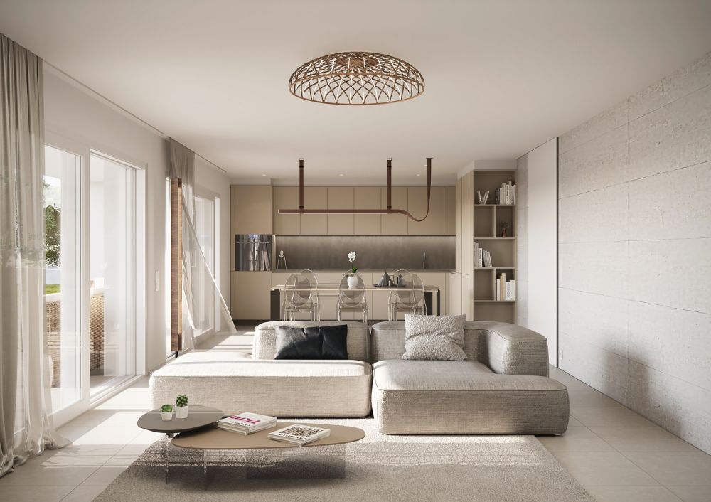 Residenza Due 90 - A 01 - Appartamento 3,5 Locali - Giardino -  Bild 5