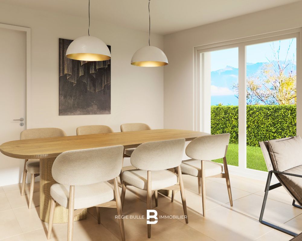 L'Écrin - Votre 4,5 pièces d'exception à St-Légier - Salle à manger Étages