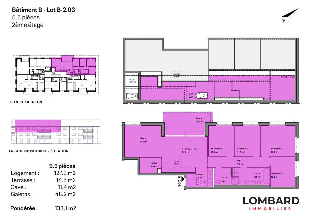 Appartement neuf de 5.5 pièces au 2ème étage - Bild 5
