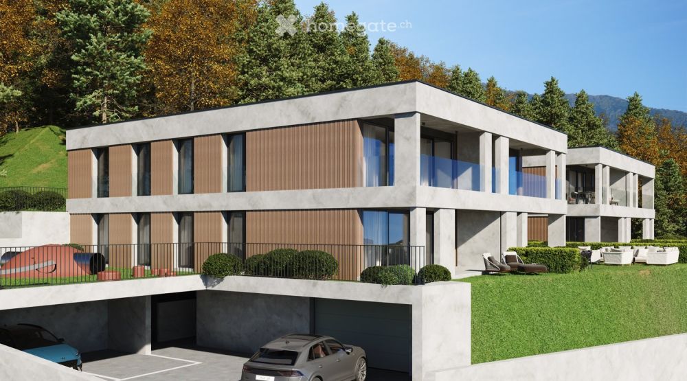 4.5 locali e 3.5 locali nuova residenza a Vezia -  Bild 1