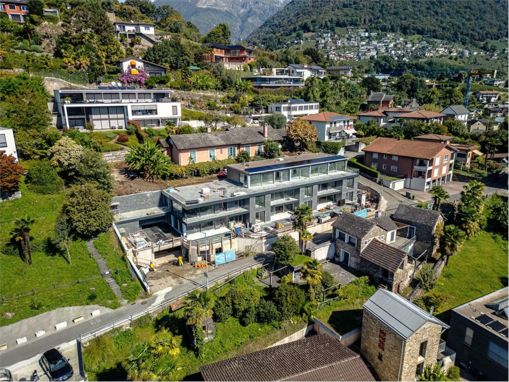 Attico di lusso 5.5 NUOVO Minusio vista lago - Bild 1