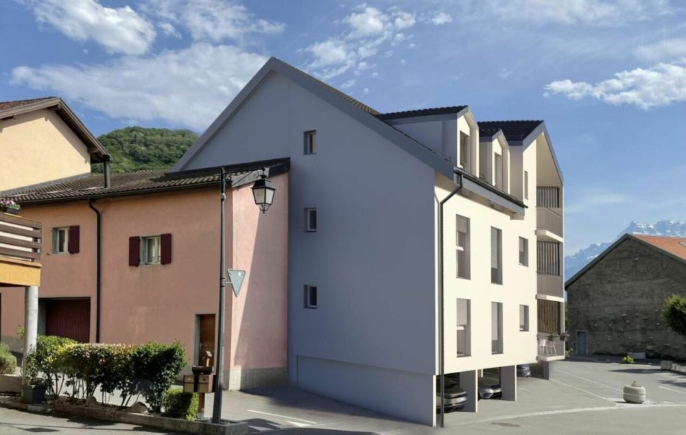 3,5 Zimmer, alles neu, Garten und Dents du Midi! -  Bild 13