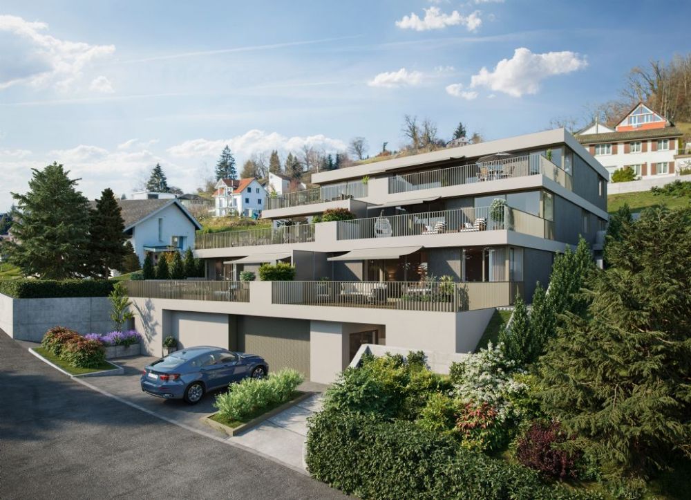 NEUBAU | WOHNEN MIT AUSSICHT | SONNIGE TERRASSEN | HOHE PRIVATSPHÄRE - Bild 1
