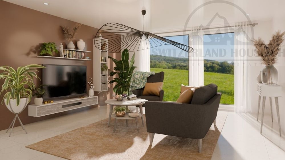 Magnifique Villa mit 5,5 Zimmern und großem Garten in Lovens -  Bild 9