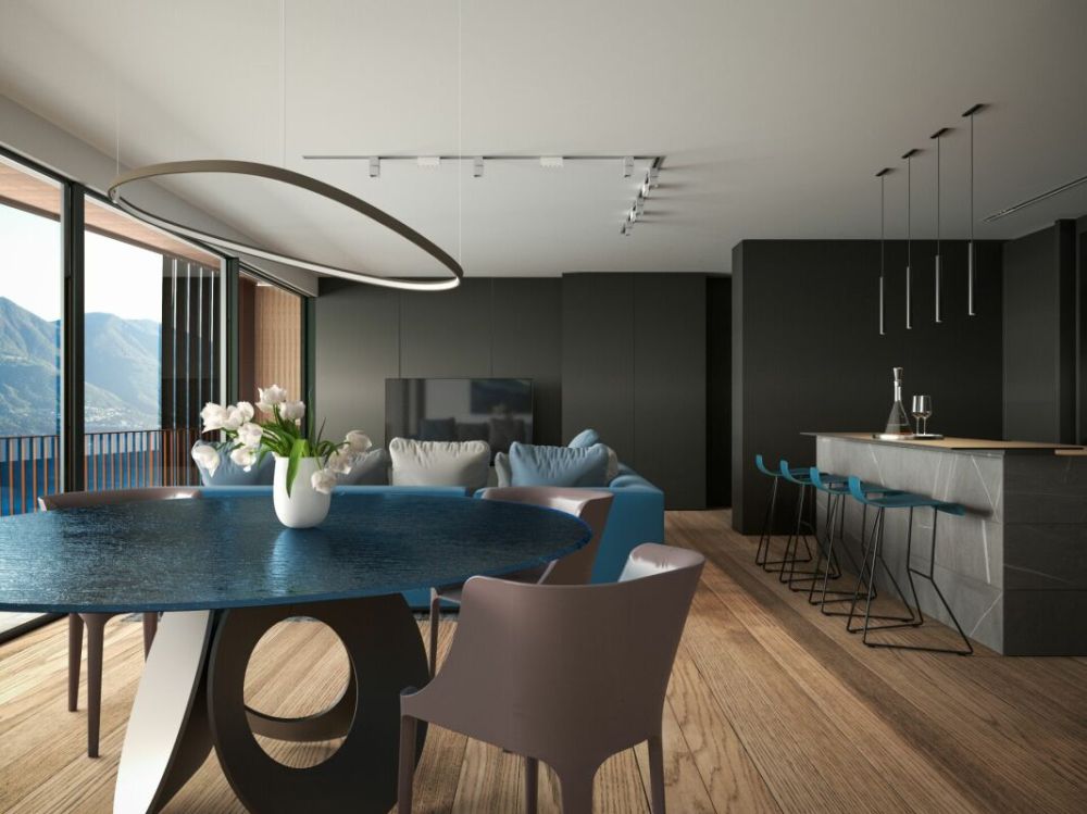 BRIONE S/MINUSIO - Moderne Reihenvilla mit privatem Garten - Bild 6