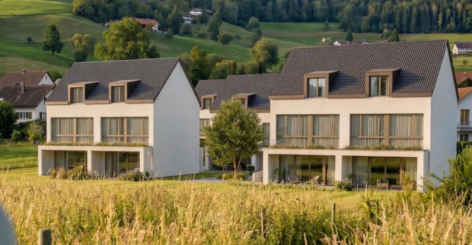 Grosszügiges 6.5-Zimmer Doppeleinfamilienhaus D.1 in ruhiger Lage in Oberkulm AG - Maison jumelée 6.5 pièces - image - 7