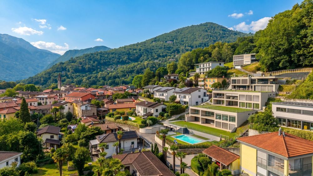Moderne und geräumige 2.5-Zimmer-Wohnung mit eigenem Garten in Ponte Capriasca -  Bild 9