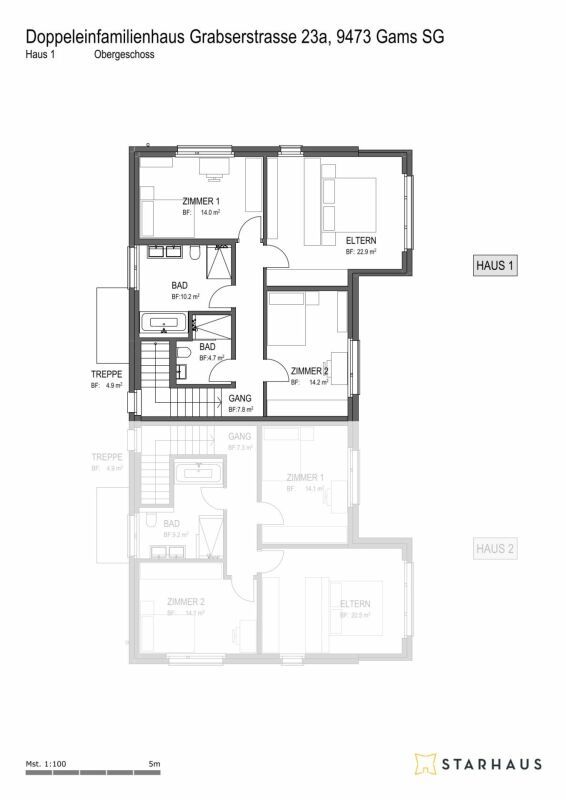5 1/2-Zimmer Doppeleinfamilienhaus in ländlicher Umgebung -  Bild 5