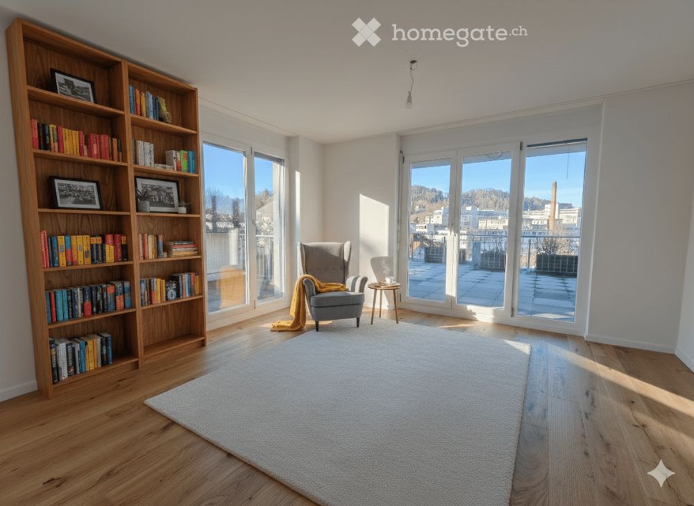Grosszügige 4.5-Zimmer-Terrassenwohnung an der Mühle Strasse in Herisau -  Bild 10