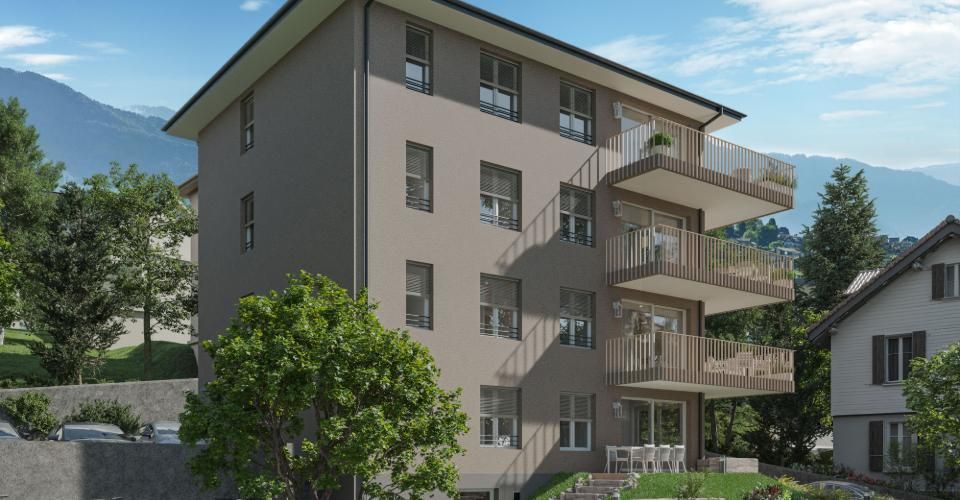 Appartement contemporain neuf avec large balcon lumineux - Appartement 4.5 pièces - image - 3