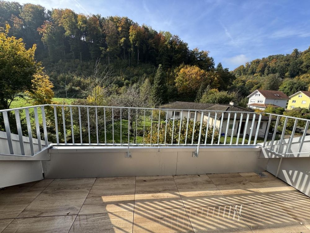 Helle 3.5-Zimmer-Dachwohnung mit Terrasse & Blick ins Grüne -  Bild 2