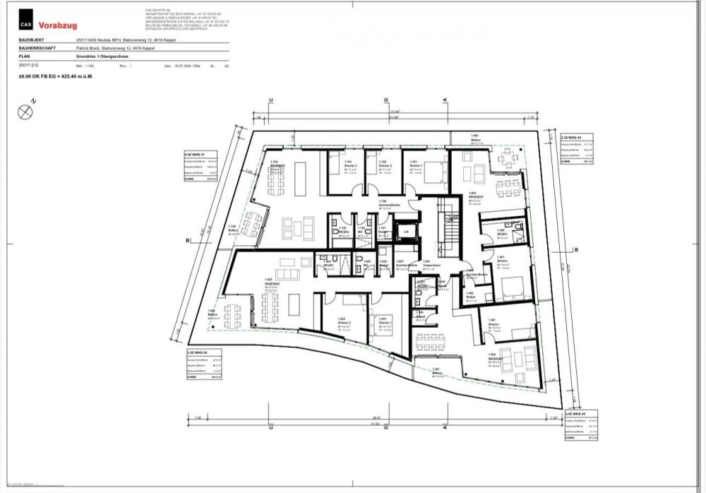 Moderne 4.5, 3.5, 2.5 Zi. Neubauwohnugen in Kappel SO -  Bild 8