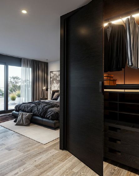 Neubauprojekt Cube: Exklusive Eigentumswohnung - Schlafzimmer Visualisierung
