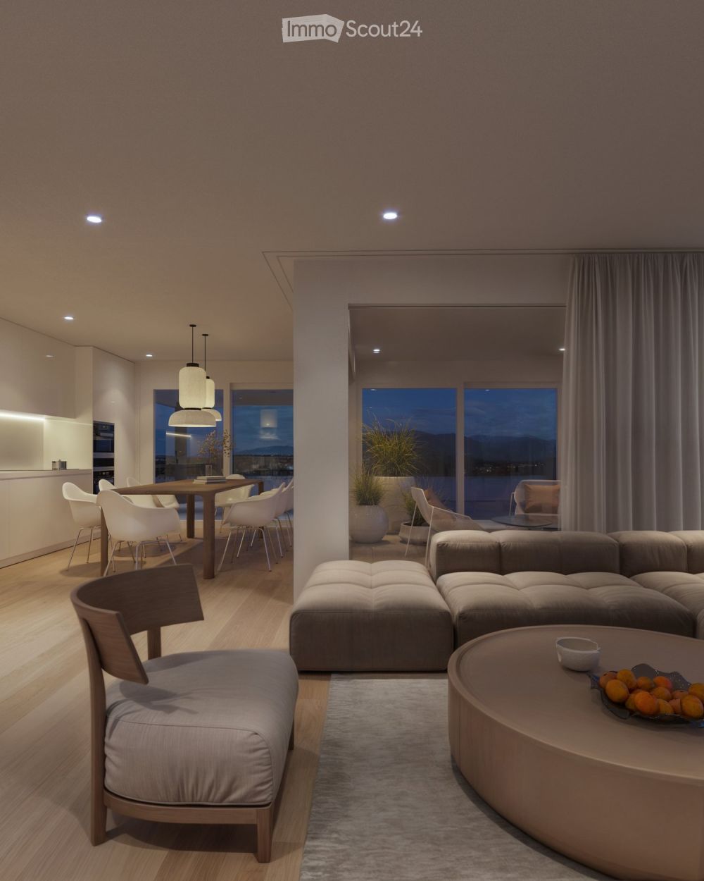 Moderne 5.5-Zimmer-Neubauwohnung mit Balkon und schöner Aussicht in Ettingen -  Bild 7