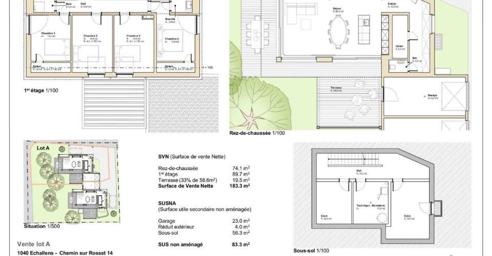 Villa neuve de 5,5 pièces avec jardin et généreuse terrasse - Maison jumelée 5.5 pièces - image - 7