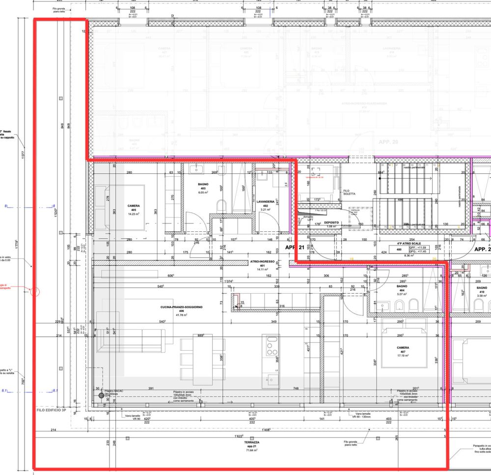 ATTICO 3.5 LOCALI CON AMPIA TERRAZZA NEL CUORE DI BELLINZONA -  Bild 9