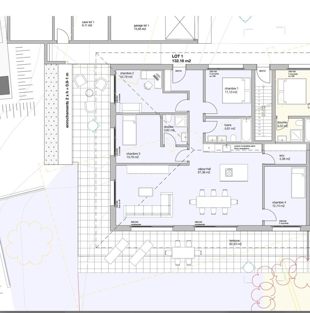 Neue Wohnung in Lutry mit Garten und 4 Zimmern -  Bild 3