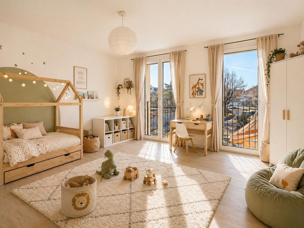 Villa neuve & terminée | Cadre enchanteur | Fey - image générée par ia