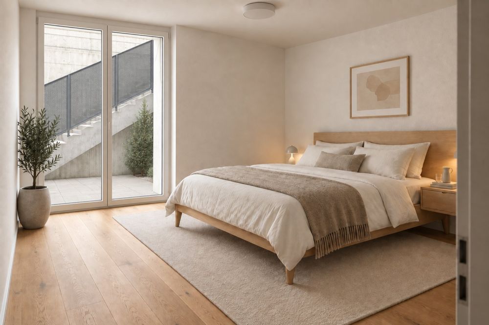 4.5-Zimmer-Gartenmaisonette - 135 m² Wohnfläche auf zwei Ebenen - Schlafzimmer