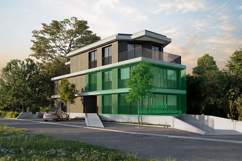 Helle und grösszügige 5.5-Zimmer-Maisonette-Wohnung mit Weitsicht und Garten - W2+4 -  Bild 1