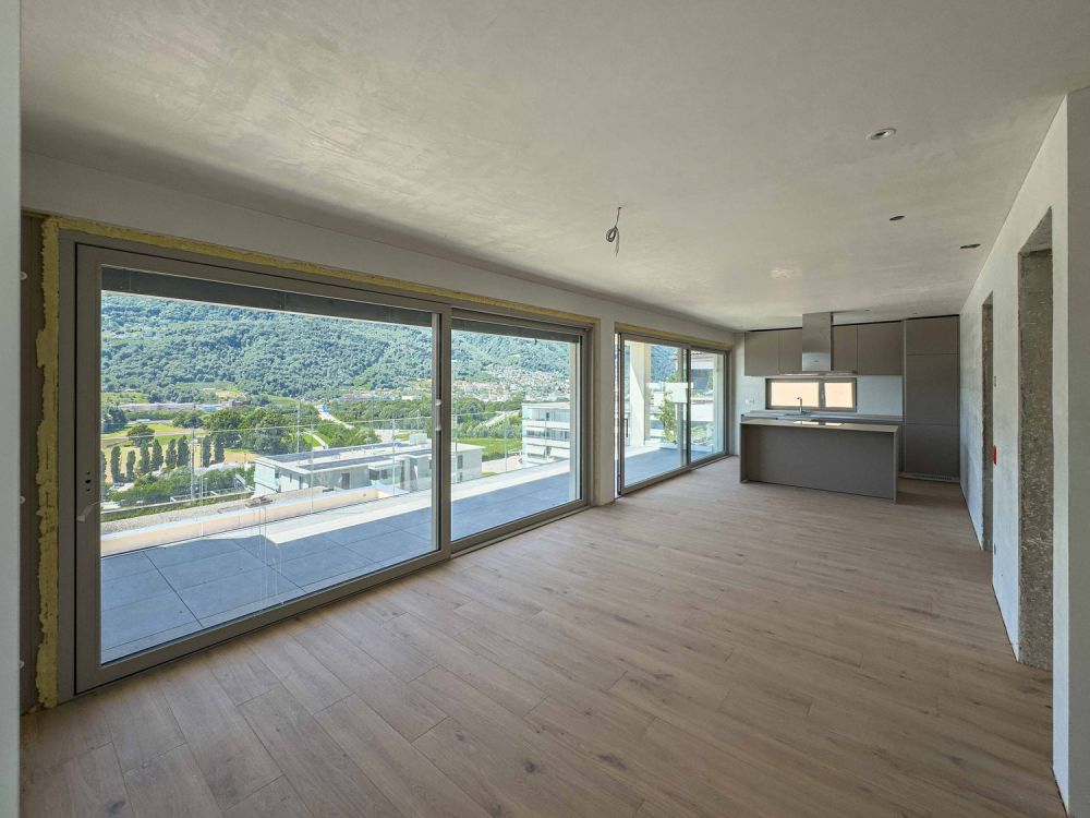 Wohnung 3.5 Zimmer Neubau in Vezia -  Bild 2