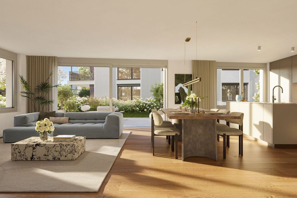 2.5-Zimmer-Gartenwohnung an privilegierter Hanglage -  Bild 2