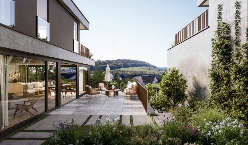 Baustart erfolgt: Freistehendes Einfamilienhaus mit Panoramablick und Garage -  Bild 3