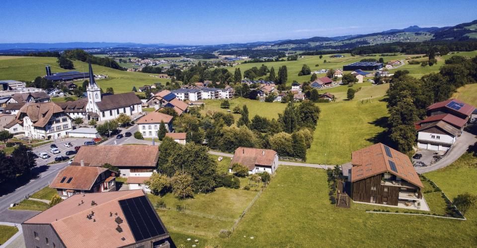 Appartement de 3.5 pièces neuf avec grand balcon – Vue dégagée au cœur du Gibloux - Appartement 3.5 pièces - image - 5