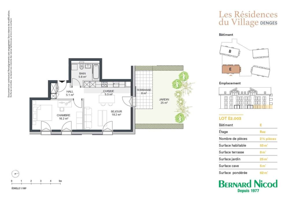 Nouvelle promotion : Appartement de 2.5 pièces avec terrasse et jardin -  Bild 12